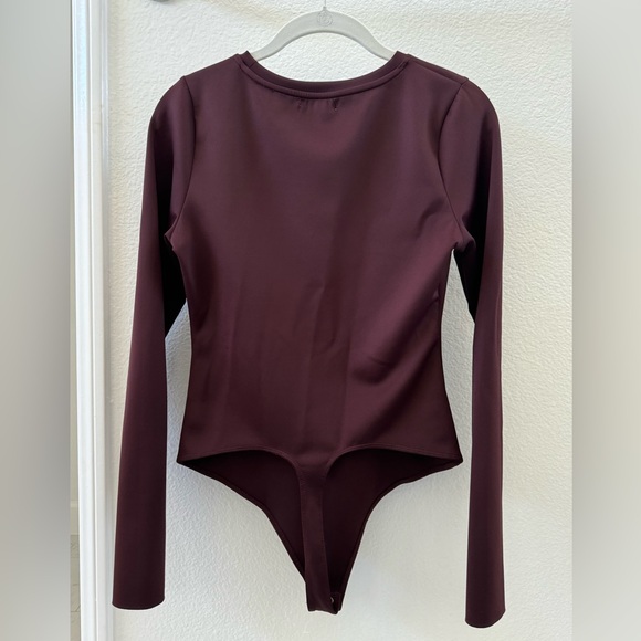 Good American Scuba Crewneck Longsleeve Bodysuit Large - Picture 7 of 7